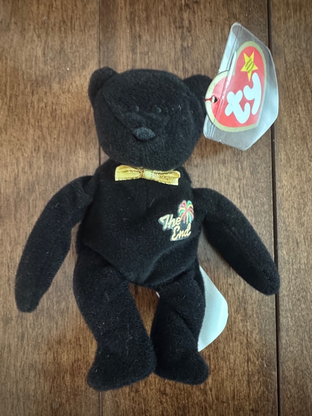 "Ty Teenie Beanie Baby" New with Tag. "The End" 1999. Rare